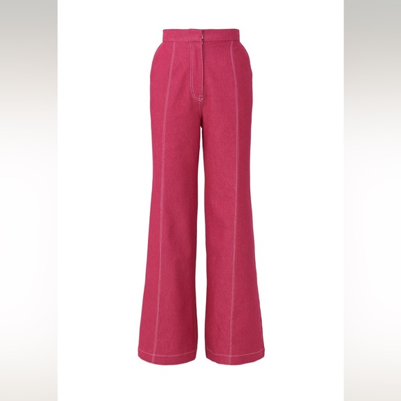 Thebe Magugu pink wide leg pants - Picture 5 of 5